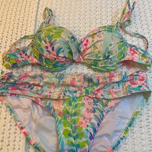 Lilly Pulitzer bathing suit 2 piece